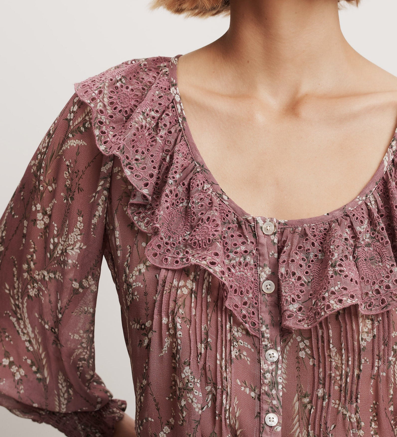 Veronica Beard - Hewitts Floral Blouse