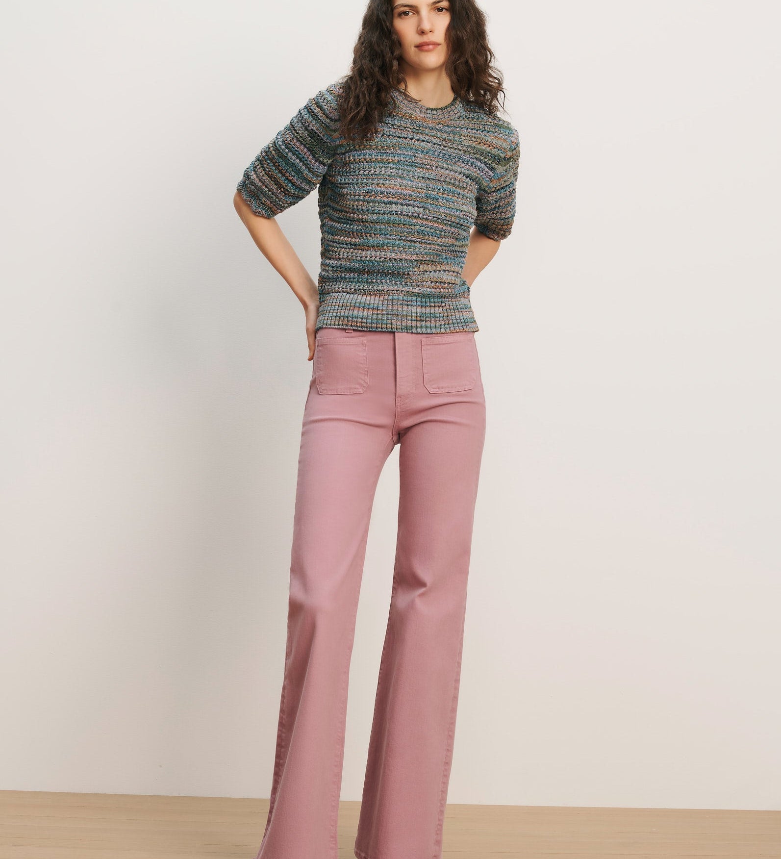 Veronica Beard - Merivale Half - Sleeve Sweater