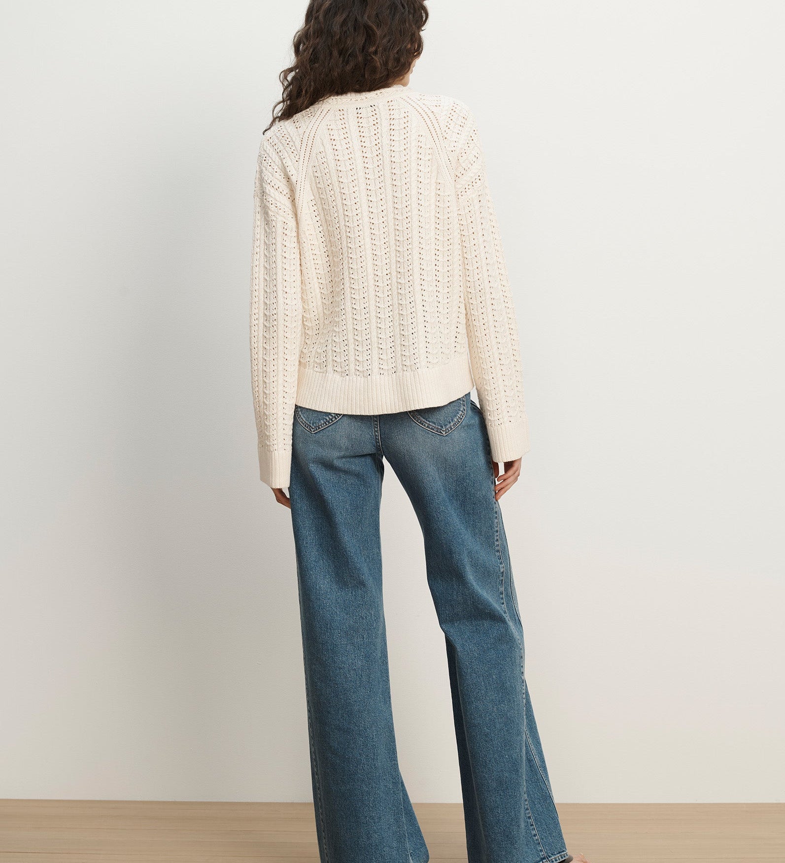 Veronica Beard - Deveraux Pointelle Sweater