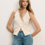 Veronica Beard - Leonora Pointelle Tank Top