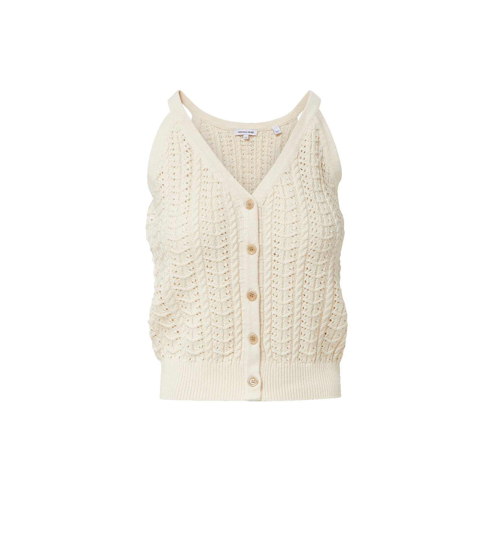 Veronica Beard - Leonora Pointelle Tank Top