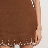 Veronica Beard - Shanice Linen Mini Dress