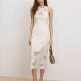 Veronica Beard - Upten Eyelet Midi Dress