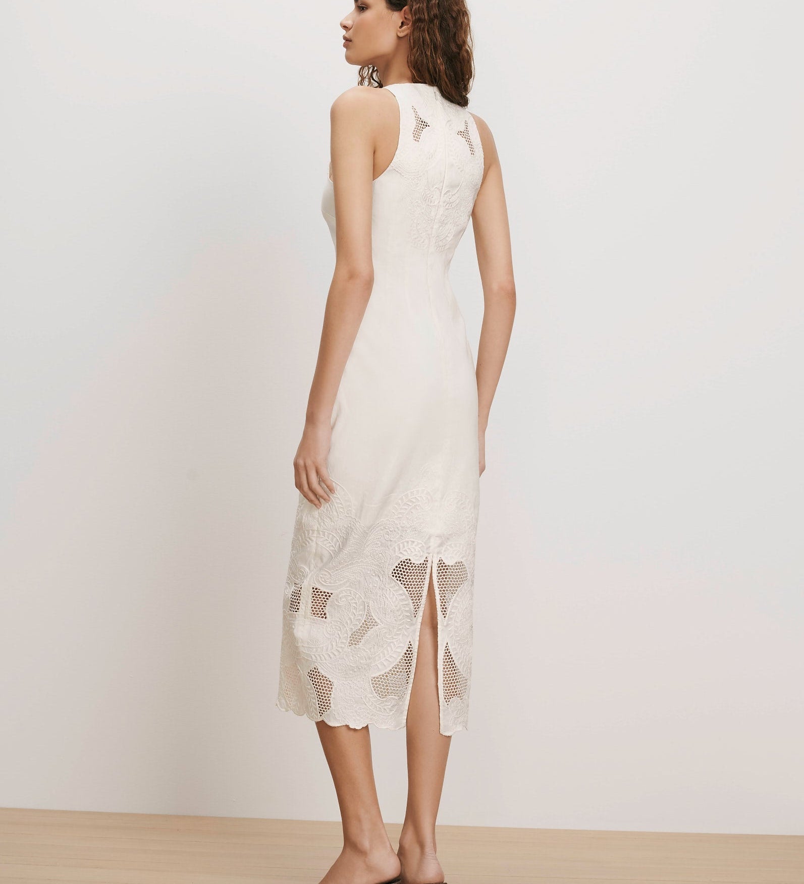 Veronica Beard - Upten Eyelet Midi Dress