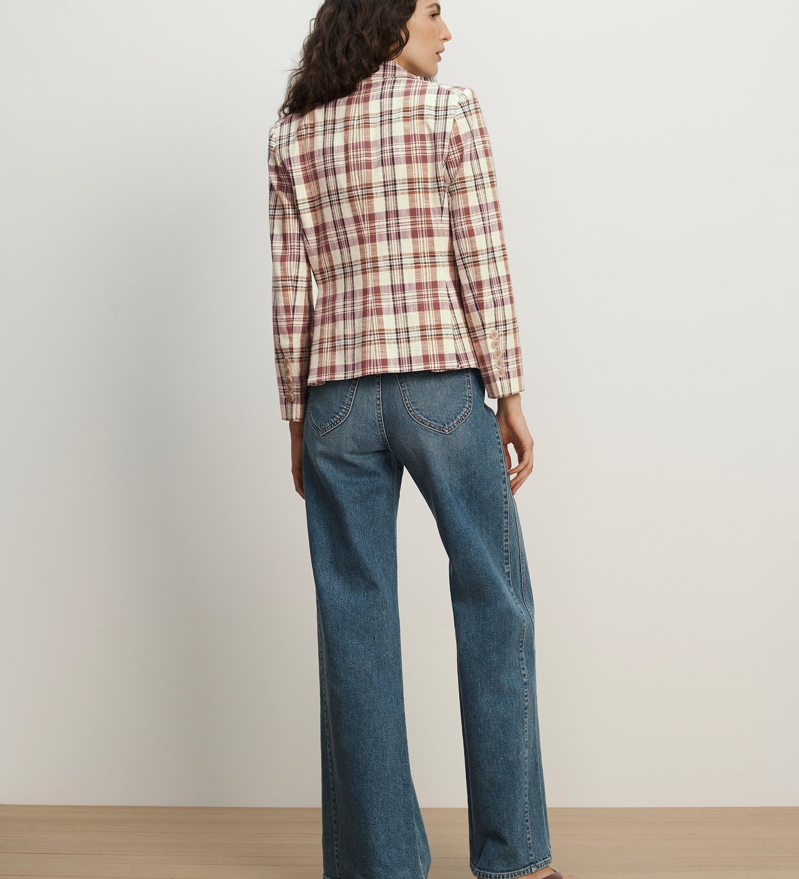 Veronica Beard - Tyra Plaid Dickey Jacket