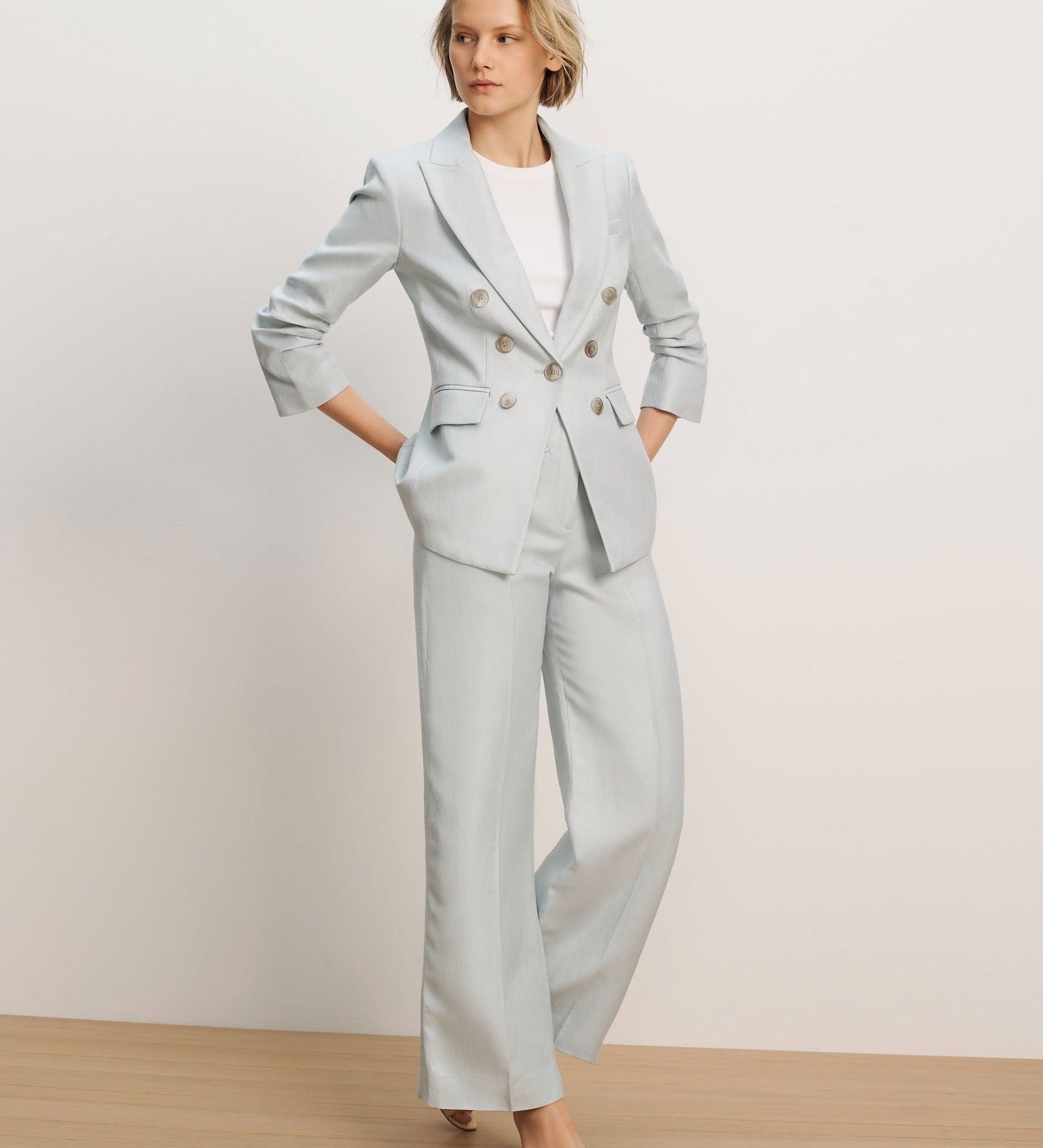 Veronica Beard - Cassidee Wide - Leg Pant