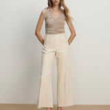 Veronica Beard - Cassidee Wide - Leg Pant