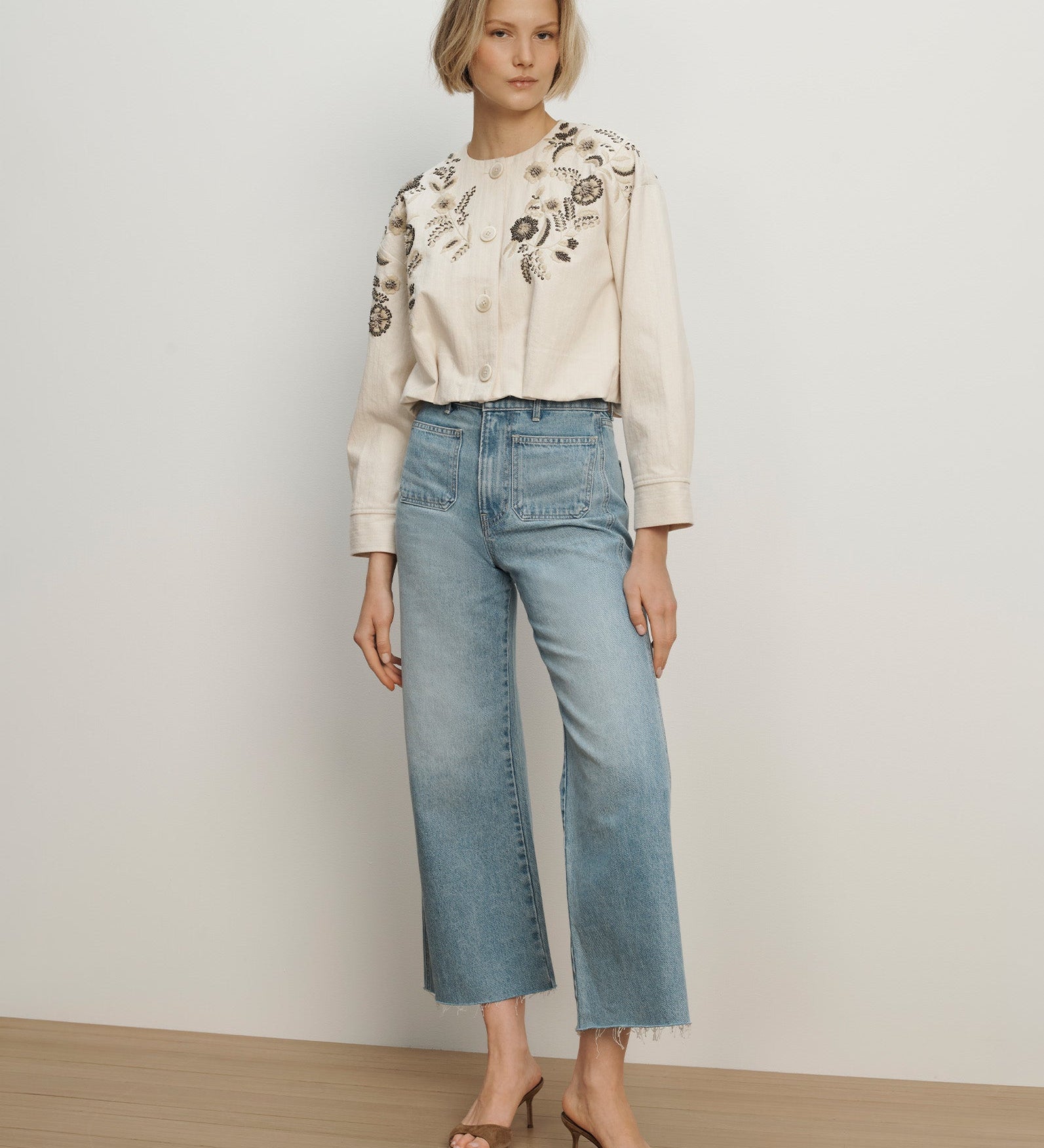 Veronica Beard - Emeren Embroidered Jacket