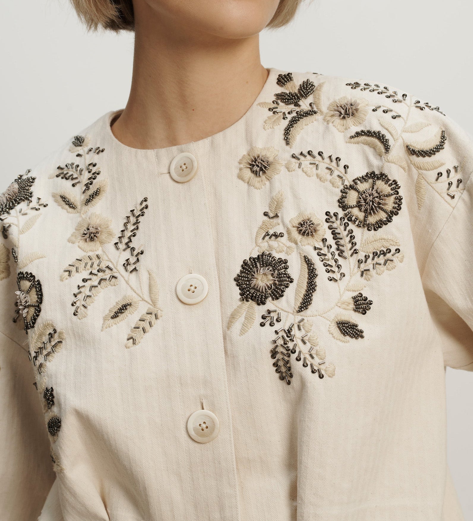 Veronica Beard - Emeren Embroidered Jacket