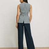 Veronica Beard - Lois Gingham Vest