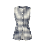 Veronica Beard - Lois Gingham Vest