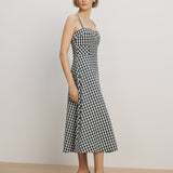 Veronica Beard - Aila Gingham Midi Dress