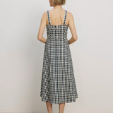 Veronica Beard - Aila Gingham Midi Dress