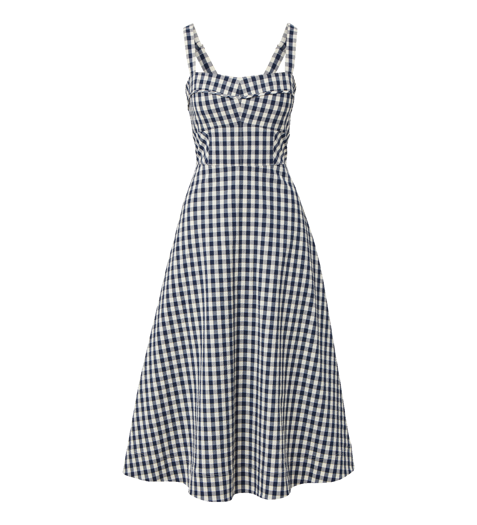 Veronica Beard - Aila Gingham Midi Dress