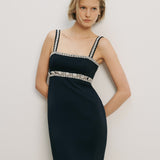 Veronica Beard - Lunette Beaded Mini Dress