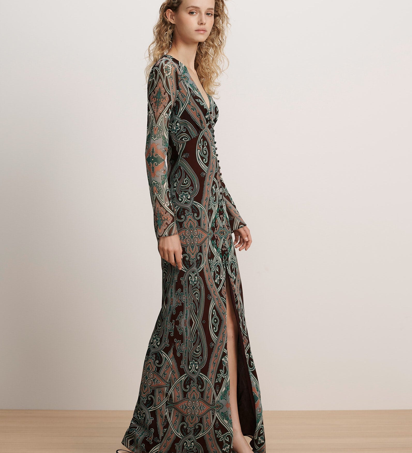 Veronica Beard - Daciana Silk Maxi Dress