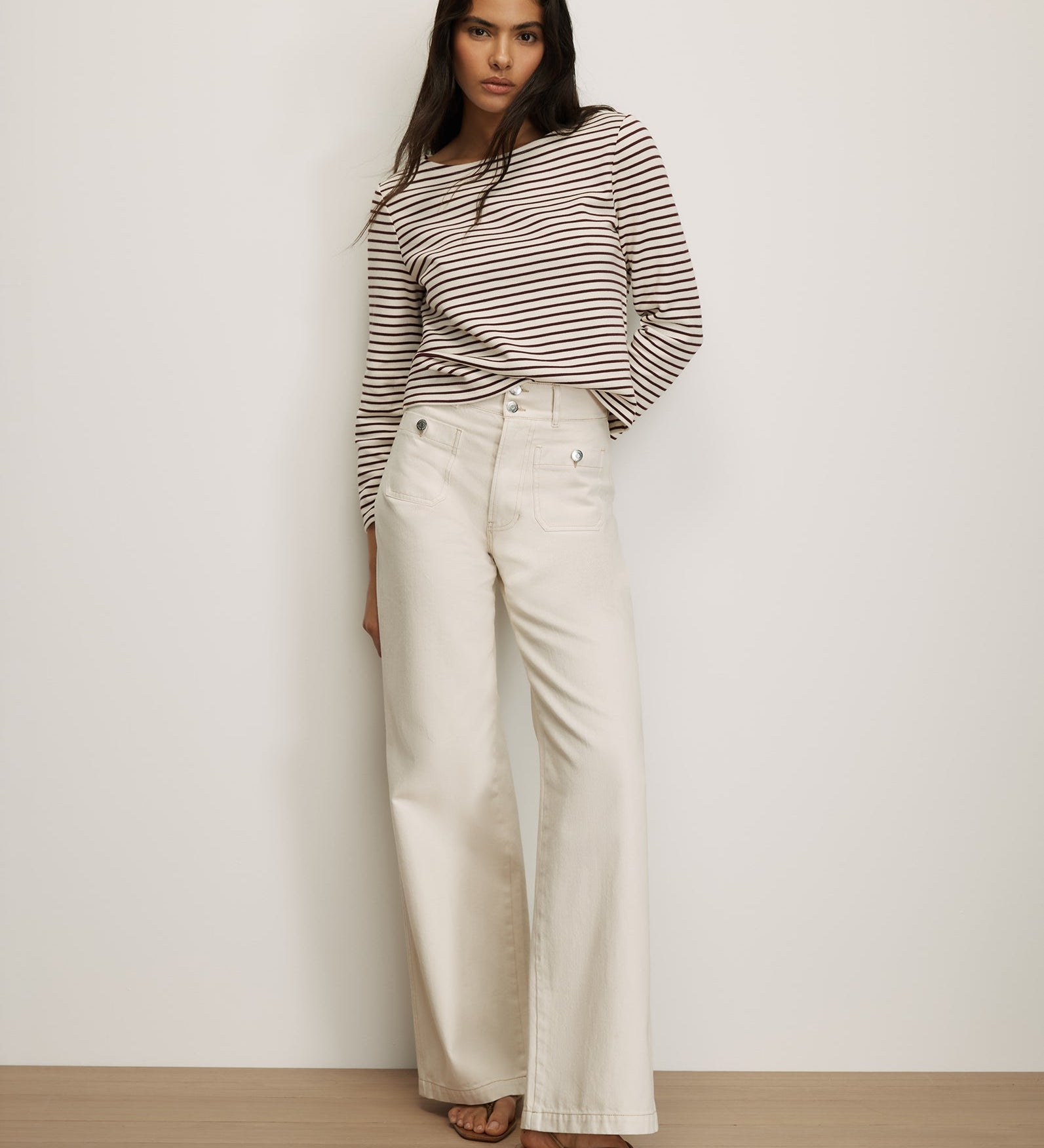 Veronica Beard - Hovey Striped Top