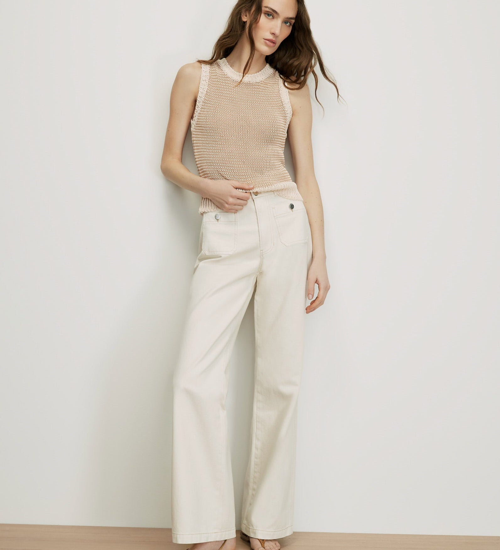 Veronica Beard - Jerrel Cropped Knit Tank Top