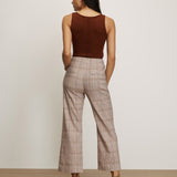 Veronica Beard - Dova Plaid Wide - Leg Pant