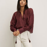 Veronica Beard - Sawyer Self - Tie Blouse