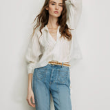 Veronica Beard - Sawyer Self - Tie Blouse