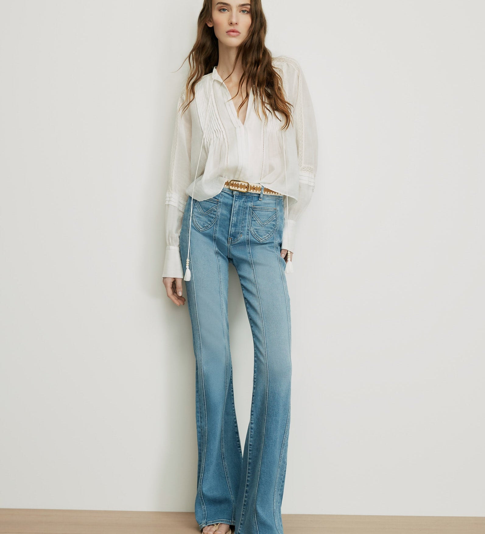 Veronica Beard - Sawyer Self - Tie Blouse