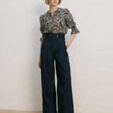 Veronica Beard - Allman Wide - Leg Pant