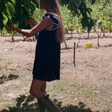 Ciao Lucia - Ailon French Knot Cotton Voile Dress