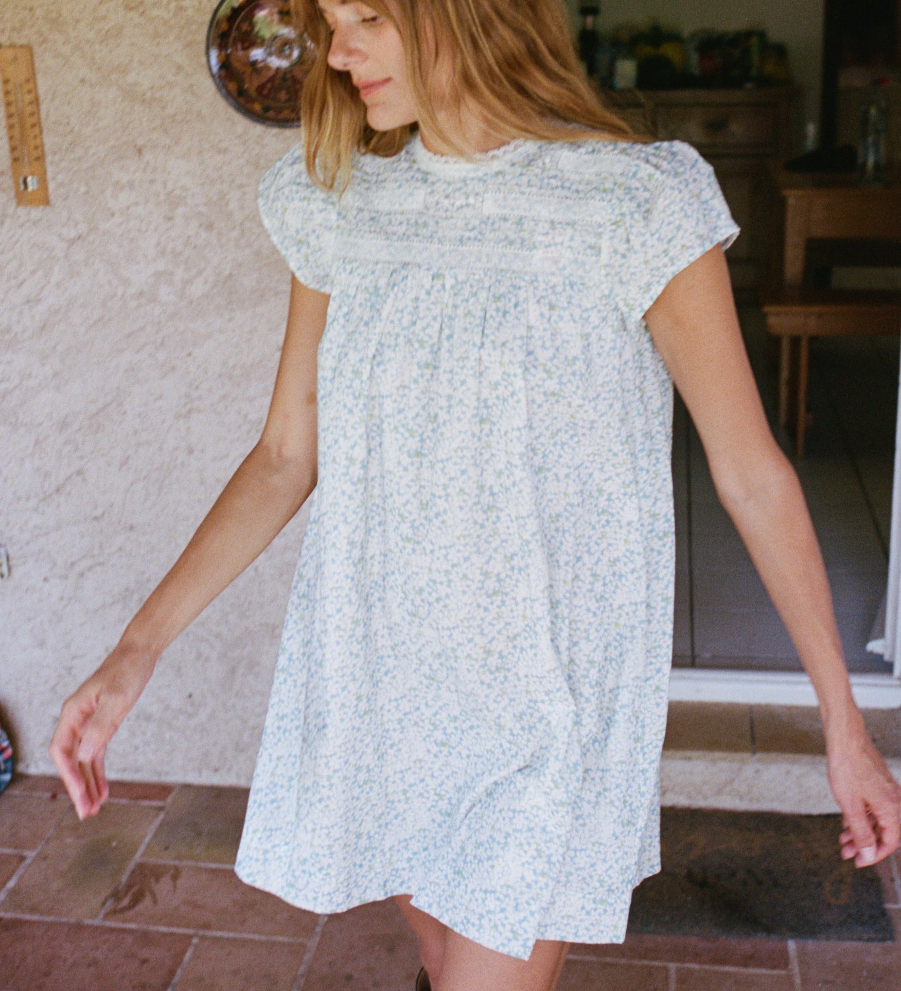 Ciao Lucia - Anabela Chamomile Cotton Voile Dress