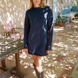 Ciao Lucia - Tilda Merino Wool Dress Navy