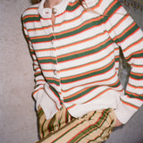 Ciao Lucia - Lorene Venice Stripe Cotton Cardigan