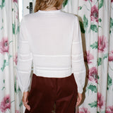 Ciao Lucia - Aldina White Cotton Voile Top