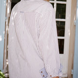 Ciao Lucia - Delan Stripe Cotton Poplin Top