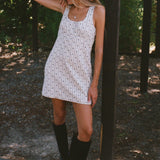 Ciao Lucia - Kirsten Embroidered Cotton Twill Dress