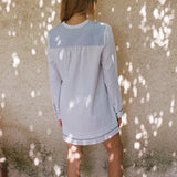 Ciao Lucia - Matthia Striped Cotton Dress