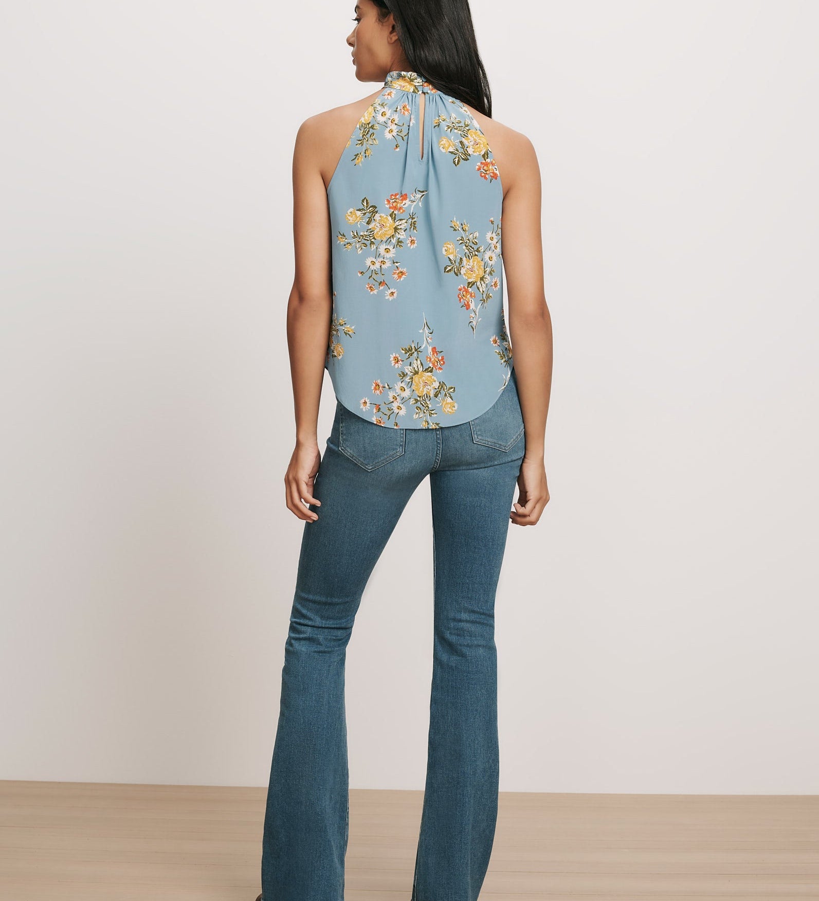Veronica Beard - Kovi Floral Halter Top