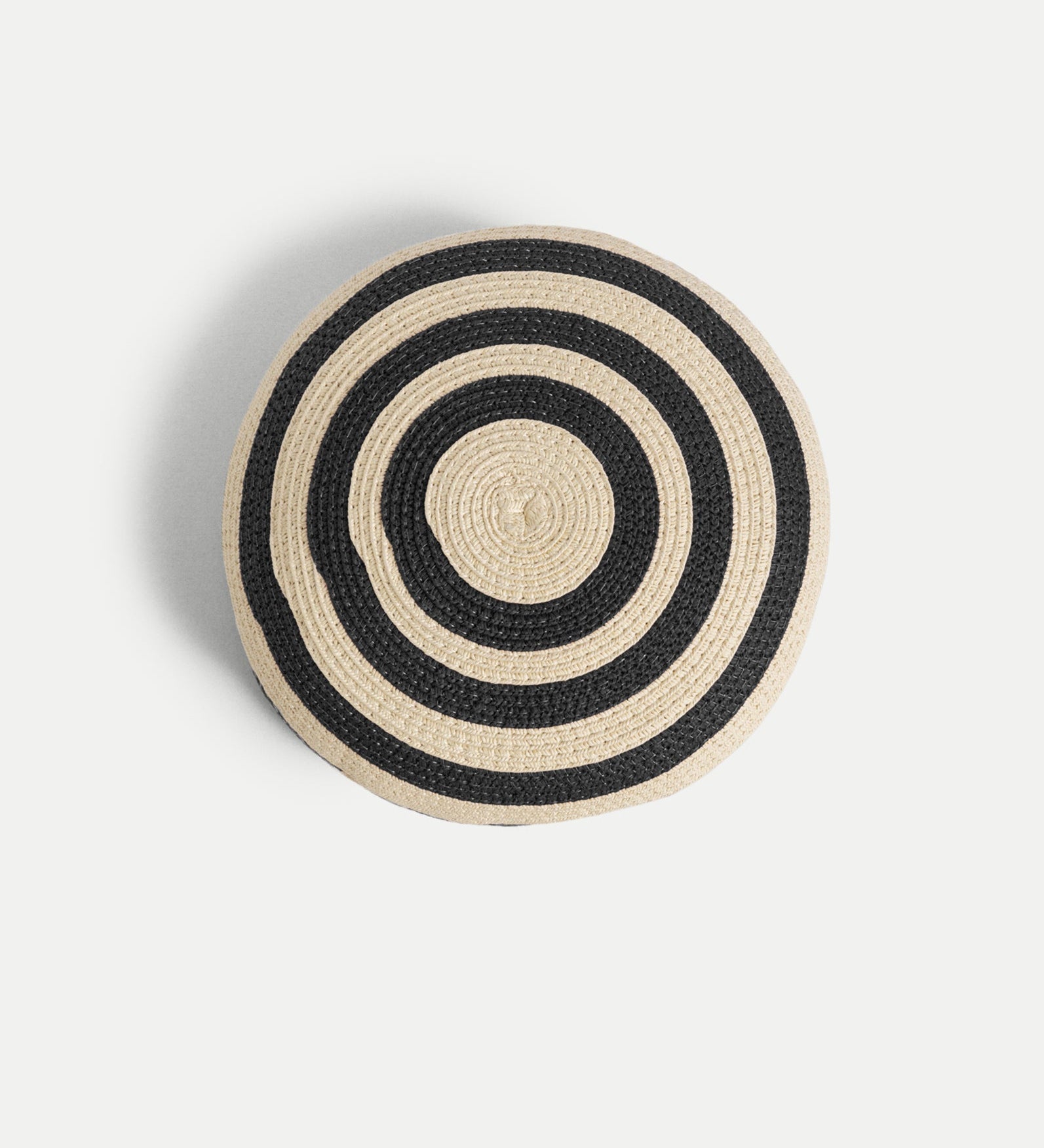 Veronica Beard - Le Jeanne Stripe Raffia Hat