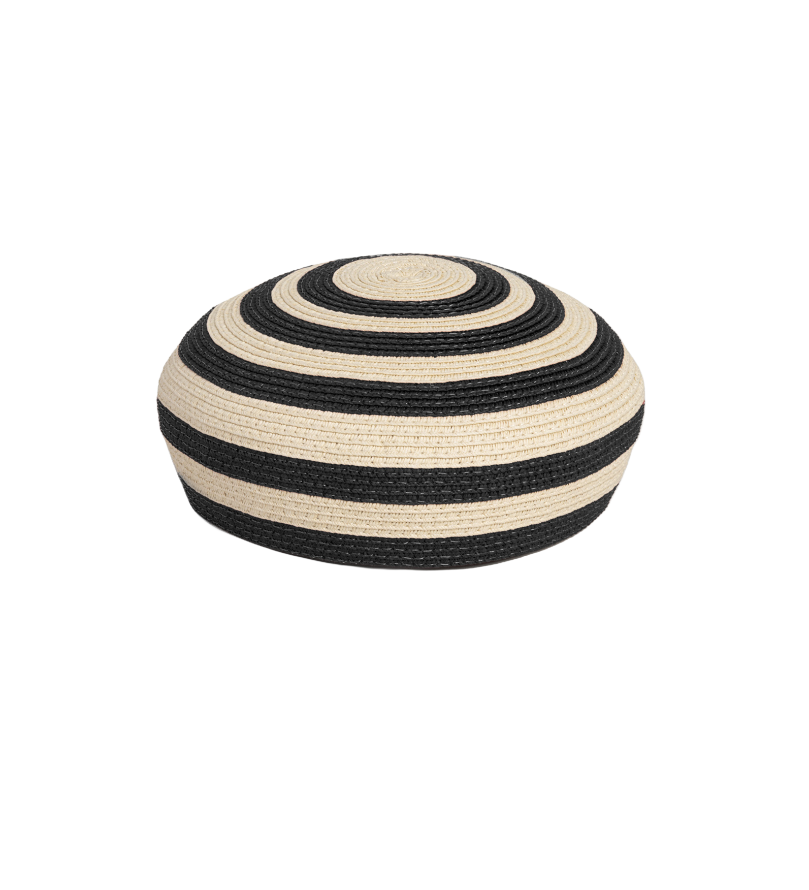 Veronica Beard - Le Jeanne Stripe Raffia Hat