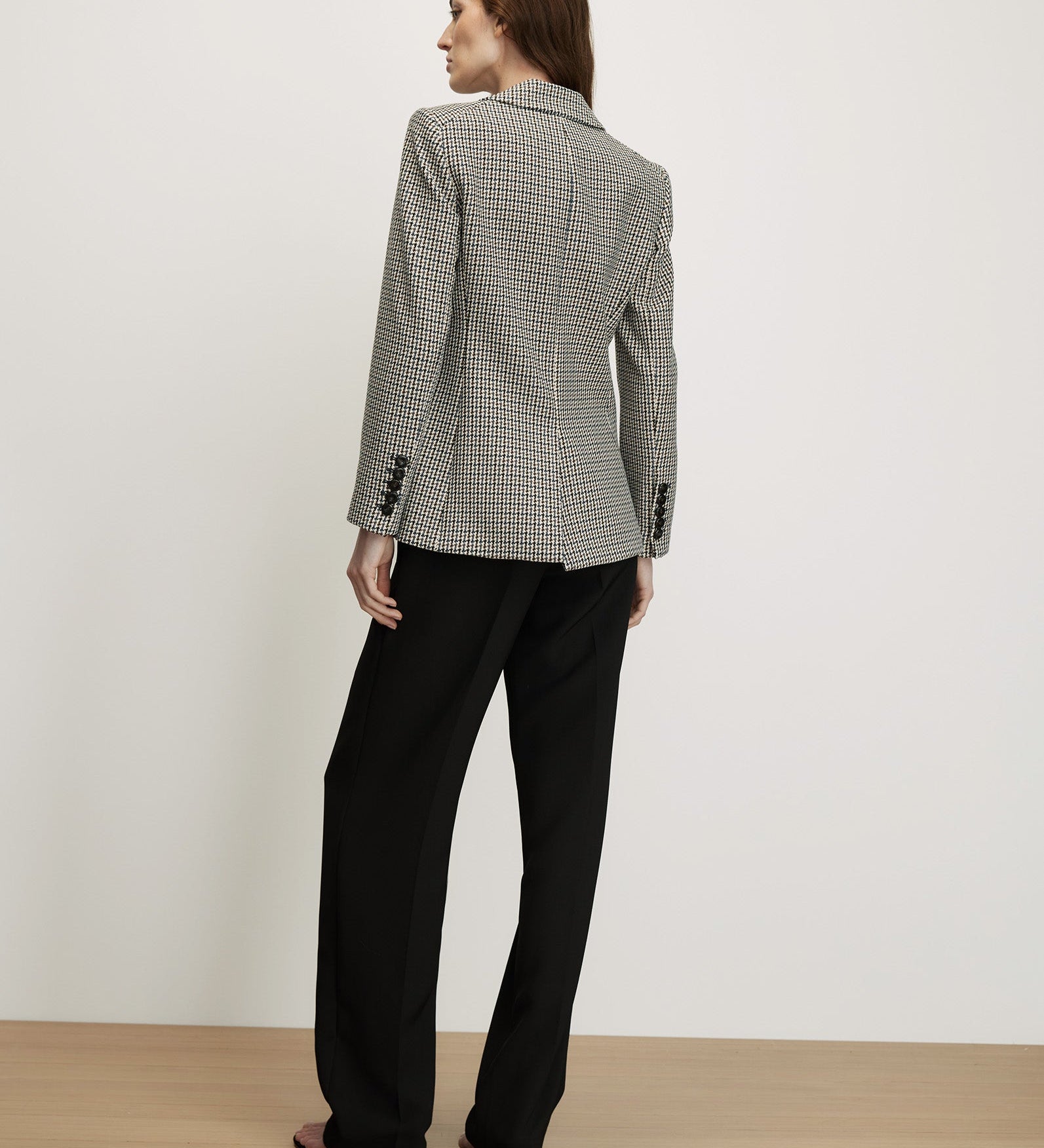 Veronica Beard - Healy Houndstooth Dickey Jacket
