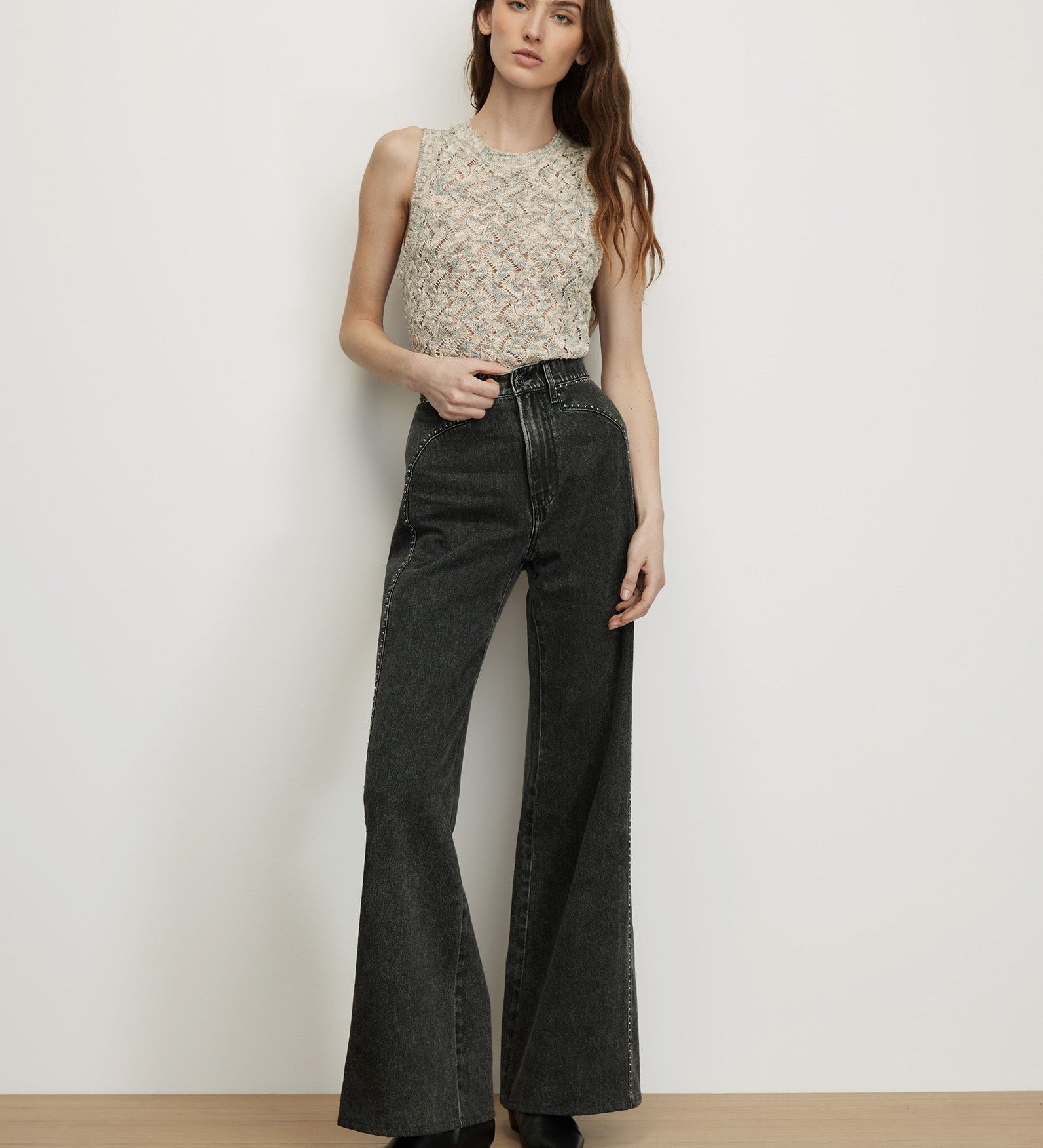 Veronica Beard - Jerrel Cropped Knit Tank Top
