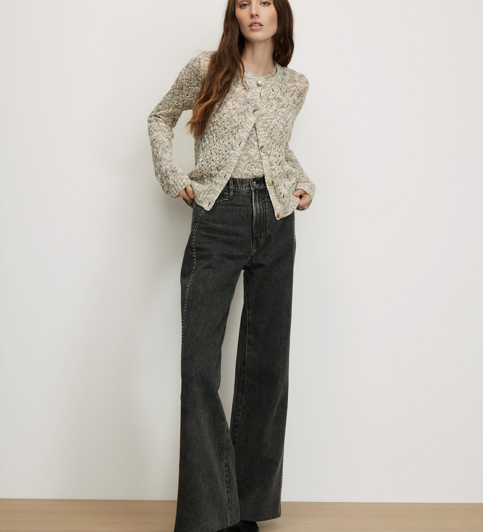 Veronica Beard - Drummond Pointelle Cardigan