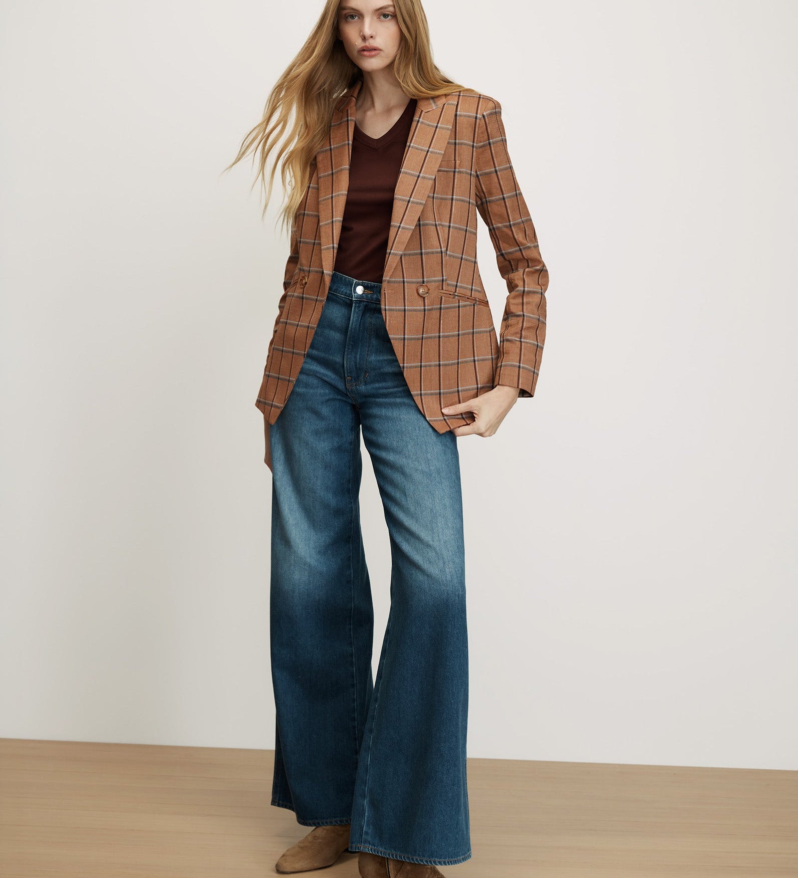 Veronica Beard - Rickie Plaid Dickey Jacket