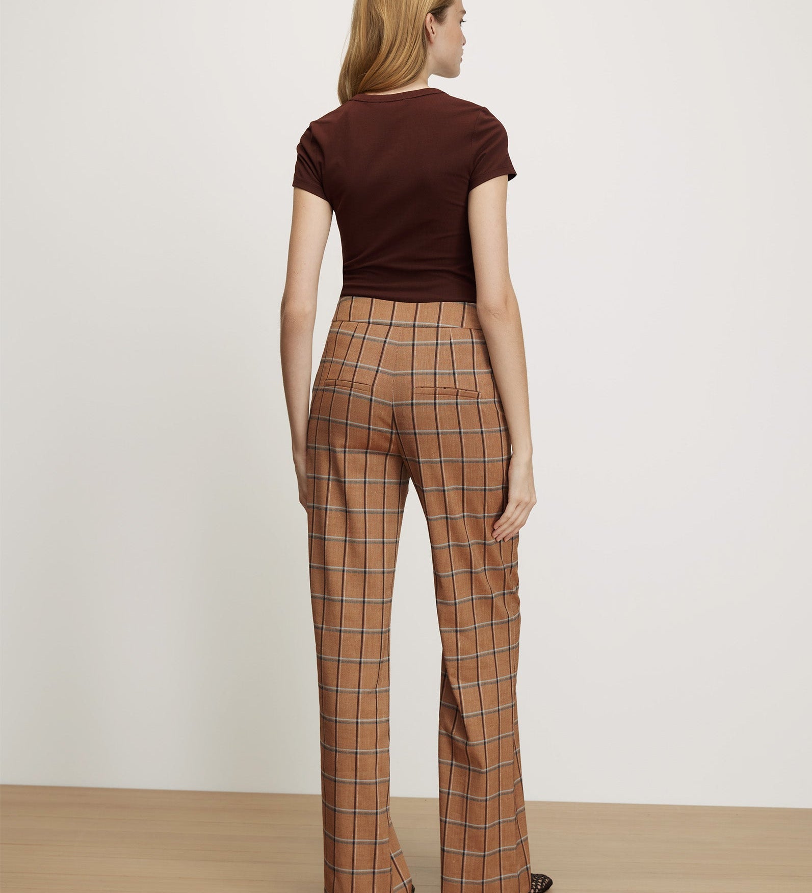 Veronica Beard - Tonelli Plaid Wide - Leg Pant