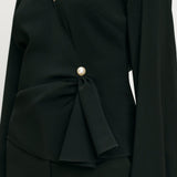 Veronica Beard - Drew Brooch Blouse