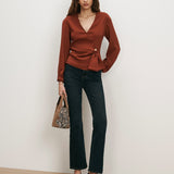 Veronica Beard - Drew Brooch Blouse