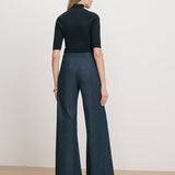 Veronica Beard - Ledger Wide - Leg Denim Pant