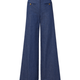 Veronica Beard - Ledger Wide - Leg Denim Pant