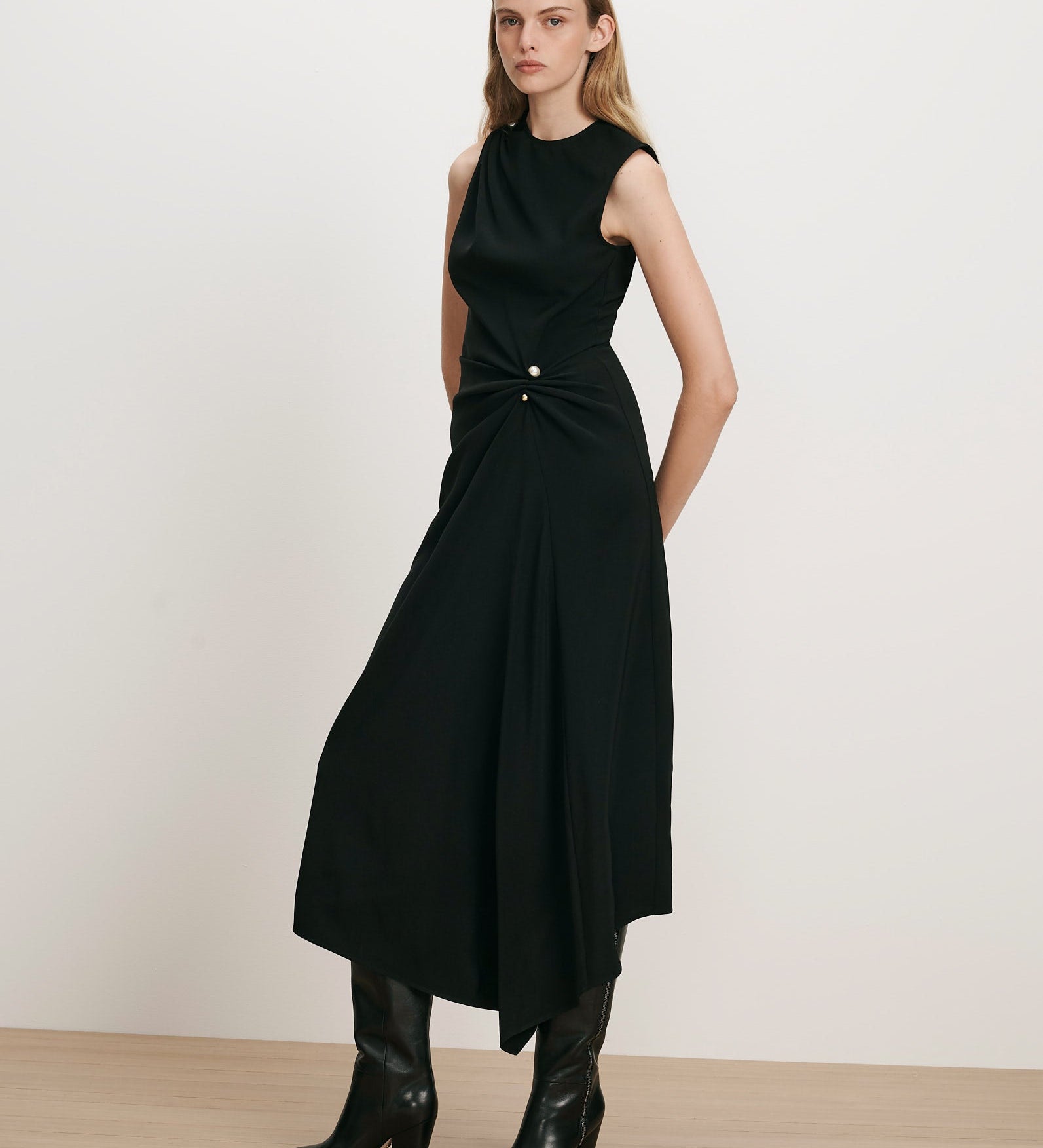 Veronica Beard - Freja Brooch Midi Dress