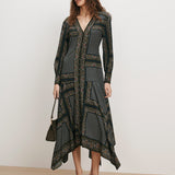 Veronica Beard - Skye Scarf - Print Midi Dress