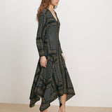 Veronica Beard - Skye Scarf - Print Midi Dress